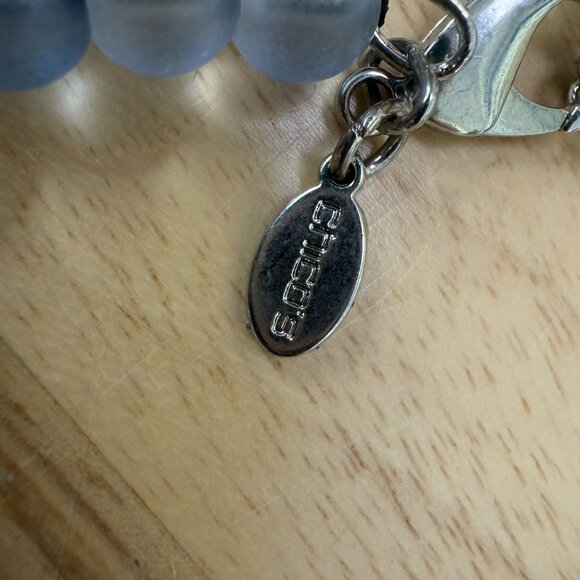 Chunky Beaded Necklace Hoop Earrings Set Gemstone Shell, Coastal, Beachy, Vacay - Picture 7 of 9